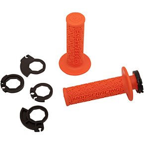 Moose Racing Orange/Black Moose Lock-On Grips