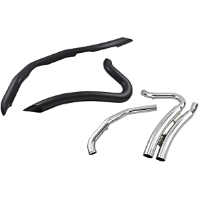 Cobra Speedster Swept Short Exhaust - Black 6231B