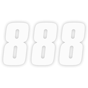FX Factory Number 8 - White - 6" 08-90058