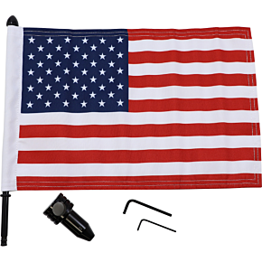 Fixed Flag Mount - 3/4" Bar - With 10" X 15" Flag BRFM-FXD115