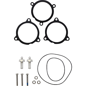 Cone Air Filter - Black/Black - Softail 606-0104-06B-SB