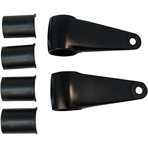 Headlamp Mounting Brackets - Black 66-35832