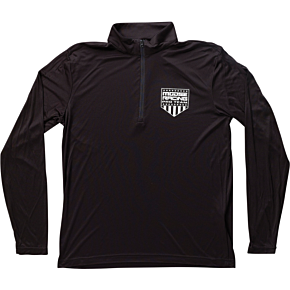 Quarter Zip Pullover - Black - Medium 3050-5890