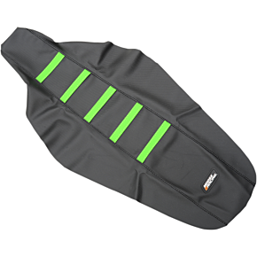 Moose Racing Ribbed Seat Cover - Green - Kawasaki