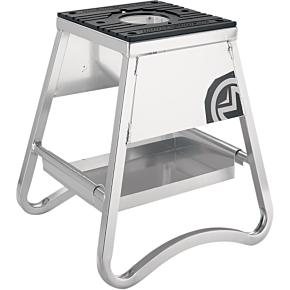 Moose Racing Stand, Bike-Aluminum Silver