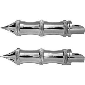 Tribal Footpegs - Male Mount - Chrome RP111-LC