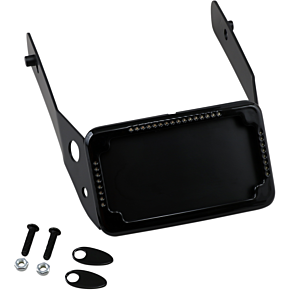 LP Plate Frame & Mount with Signals - FXDWG - Black CV4651B