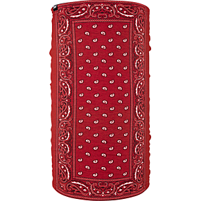 Motley Tube® Fleece Lined Tube - Red Paisley TF106