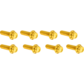 Bolt Kit - Lifter Block - 12-Point - Titanium - Gold 300-937