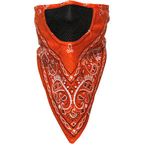 Face Mask - Facefit - Orange Paisley FMV-285