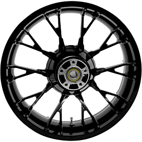 Coastal Moto Wheel - Marlin - Rear - Single Disc/No ABS - Solid Black - 18"x5.50" 3D-MAR185SB