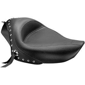 Mustang Solo Studded Seat - XL '04+ 76156