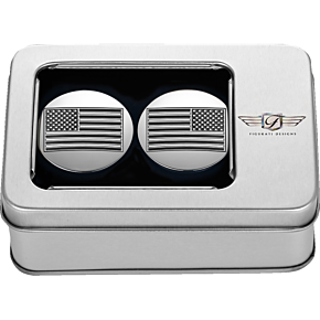 Swing Arm Covers - Contrast Cut - Silver FD26R-AF-CC-SS