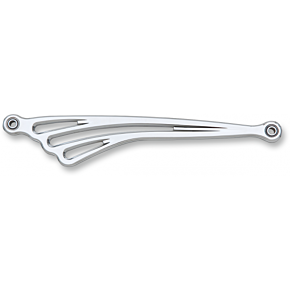 Shift Rod - Deep Cut - Flat - Chrome 19-912