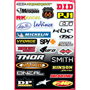 Decal Kit - Sponsor B 10-68002