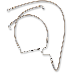 Brake Line - +10" - Stainless Steel 1741-3983