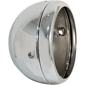 5 3/4" Lucas Style Headlight Shell - Chrome 66-65073