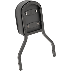 Sissy Bar Pad - Short - Pillow W/Piping - Black 0822-0301