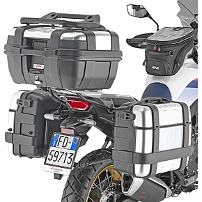 Pannier Holder - Side Case Hardware - Black/Silver PLO1201MK