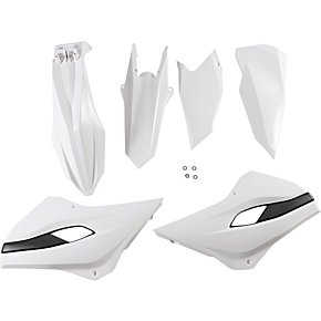 Acerbis Plastic Body Kit - White/Black OE '14