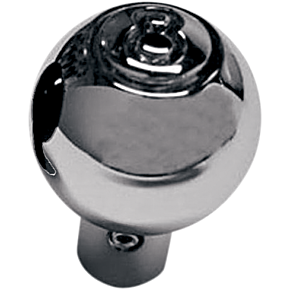 Joker Machine Choke Knob - Eight Ball - Chrome 02-58