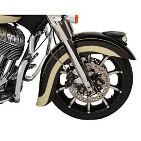 Klock Werks Front Fender - Steel - Indian/Chief - 16"-19" KW05-01-0400
