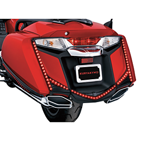 Kuryakyn LED Rear Fender Tip - Gloss Black