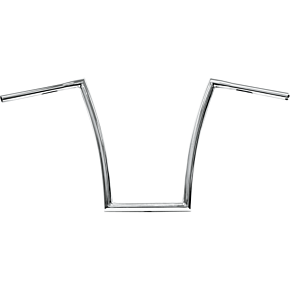 Todds Cycle Handlebar - Strip - Fat Bobber - 1-1/4" - 17" Rise - Chrome 0601-2722