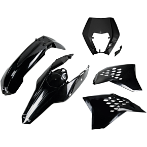 Ufo Replacement Body Kit - Black KTKIT520001