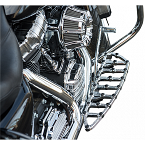 MX Driver Floorboards - Chrome 06-890