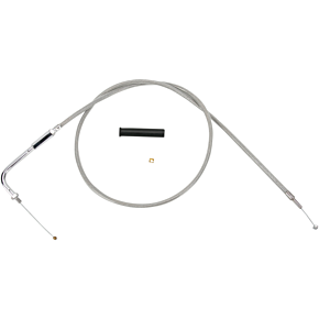 Throttle Cable - 39-1/2" - Braided 0650-0411