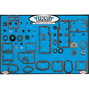 Drag Specialties Trans Gasket Display - Big Twin 0934-0287