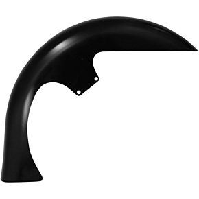 Klock Werks Level Front Fender Kit - For Raked Frames - Black - Steel - 26" KW050102502014