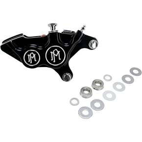Performance Machine Pm 4-Piston Caliper - Front Right - Contrast Cut™ - 11.5" 0053-2920-BM