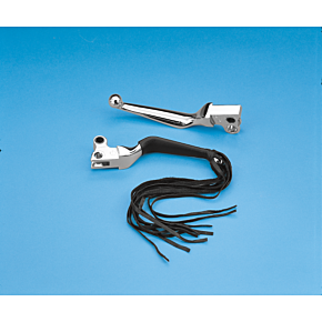 Lever Covers - Fringed Leather DS-243063