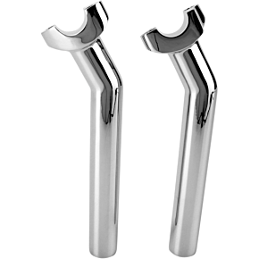 Risers - Pullback - 8-1/2" - Chrome 0602-0412