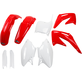 Body Kit - OEM Red/White - Honda - CRF '02-'03 HOKIT106F@999