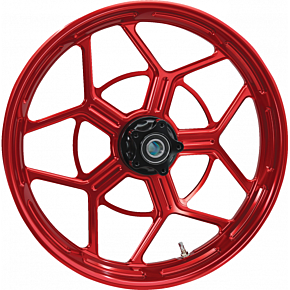 Wheel - Speed 5 - Forged - Red - 19x3.25 71-587