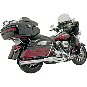 B4 2:1 Exhaust - Chrome - Straight Can FLH-757