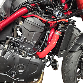 Radiator Hose Kit - Red - Honda HON-129-RD