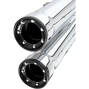 Cobra 3" RPT Mufflers for '07-'13 XL - Chrome 6080