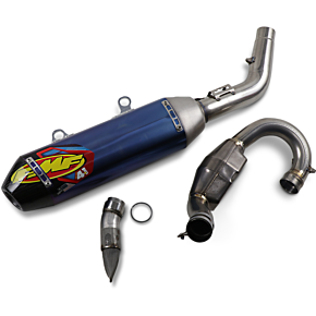 FMF RACING 4.1 RCT Exhaust with MegaBomb - Anodized Titanium