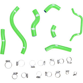 Moose Racing Radiator Hose Kit - Green - Kawasaki