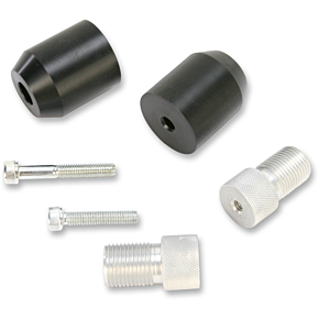 Powerstands Racing Bar End Sliders - Black 07-01900-02