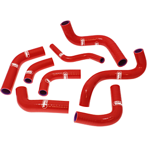 Samco Sport Radiator Hose Kit - Red - Ducati DUC1-RD