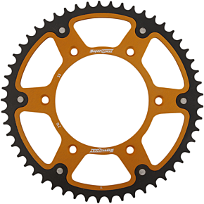 Supersprox Stealth Rear Sprocket - 53 Tooth - Gold - Honda RST-210-53-GLD
