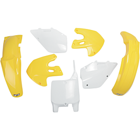 Ufo Replacement Body Kit - OEM Yellow/White SUKIT400-999