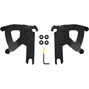 Road Warrior Mounting Kit - Black - FLHR MEB2039
