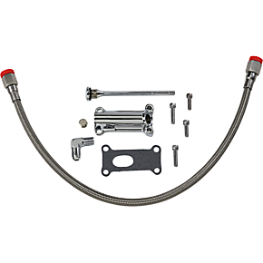 Engine Oil Spout Kit - Chrome 0710-0255