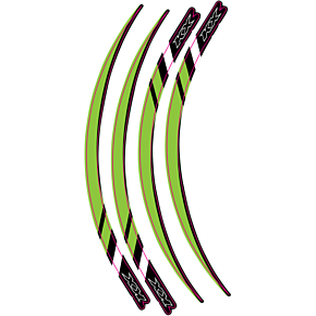 Rim Decal - Green Factory Kawasaki 40-80-213